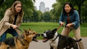 Zuffa tra american staffordshire terrier e bulldog francese : chi ha aggredito chi?