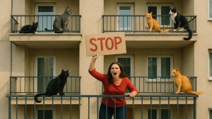 Gatti in condominio:i proprietari devono munirsi di reti antintrusione