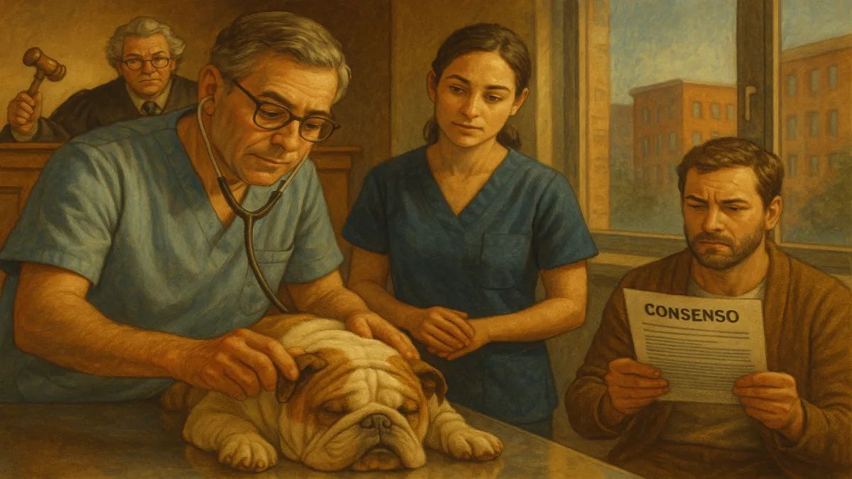 Anatomia di una malpratica veterinaria trasferita in un’aula di giustizia