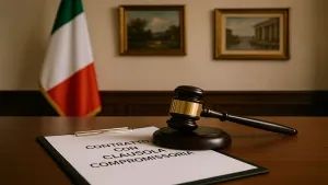 La clausola compromissoria non puo’ essere rilevato d’ufficio dal giudice