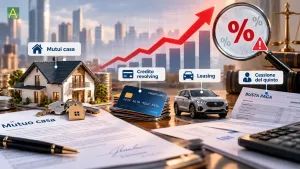 Usura: pubblicati i tassi medi del quarto trimestre 2026