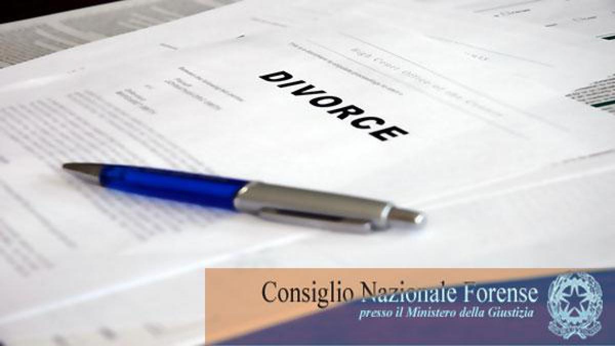 Negoziazione assistita: i modelli del CNF per separazioni e divorzi