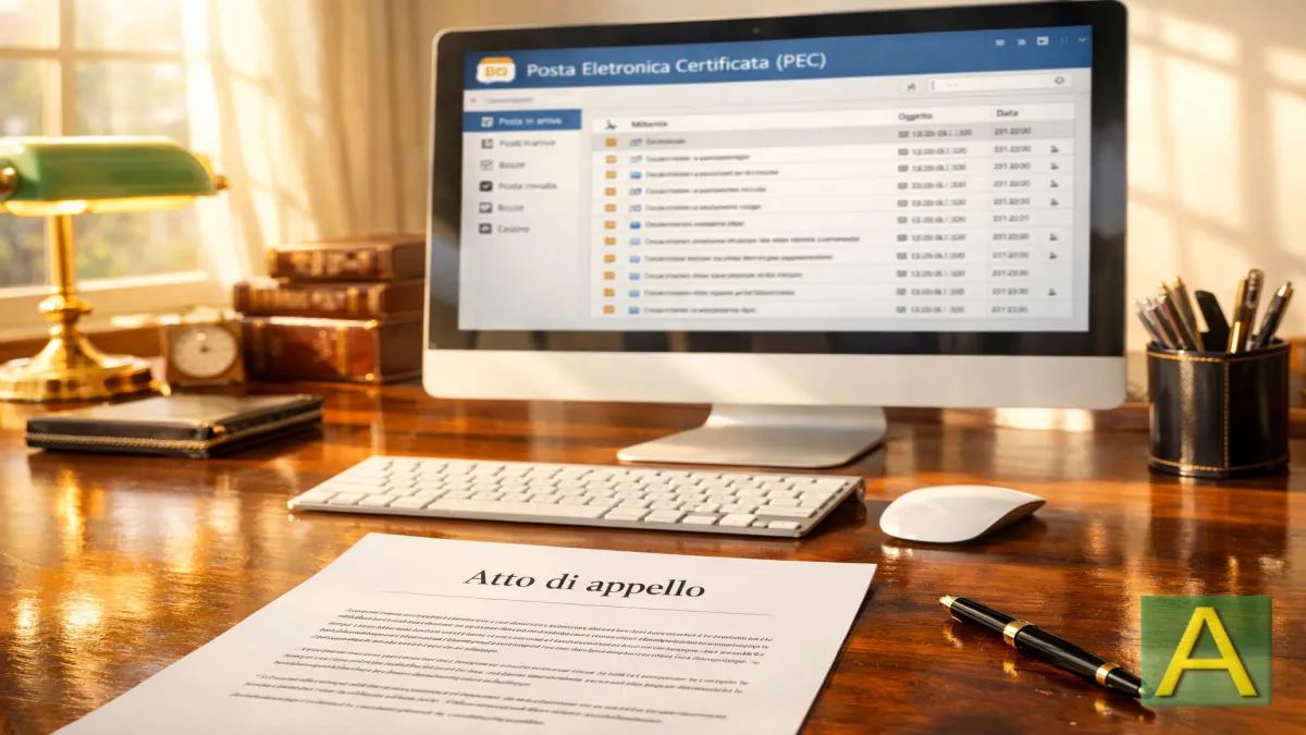 Deposito telematico obbligatorio: la PEC non salva l'appello penale