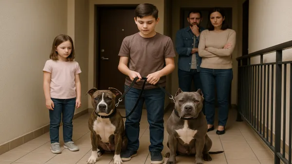 Quando i tuoi vicini di casa sono due pitbull
