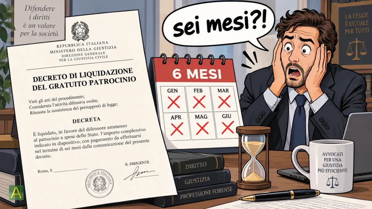 Gratuito patrocinio: i nuovi termini per opporsi al decreto di liquidazione