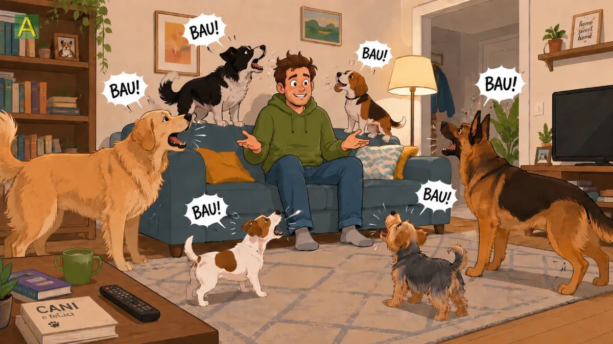 Cani di amici in casa: cortesia o pensione abusiva?