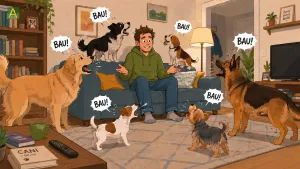 Cani di amici in casa: cortesia o pensione abusiva?