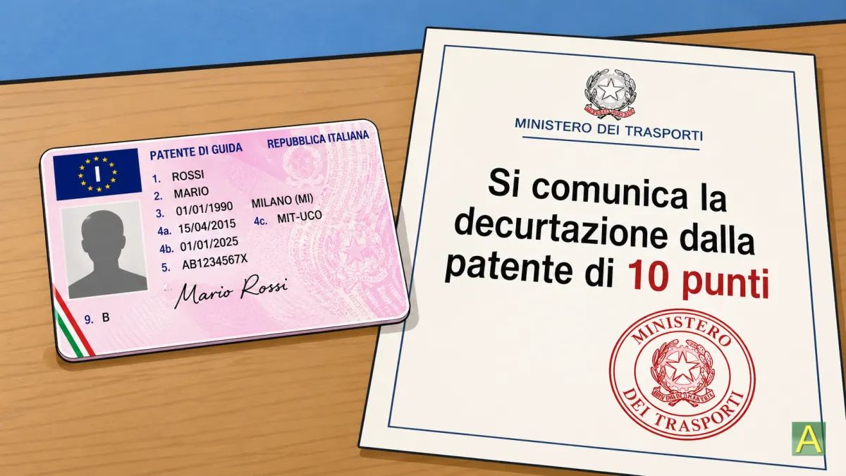 Punti patente: non impugnabile la comunicazione della decurtazione