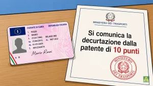 Punti patente: non impugnabile la comunicazione della decurtazione