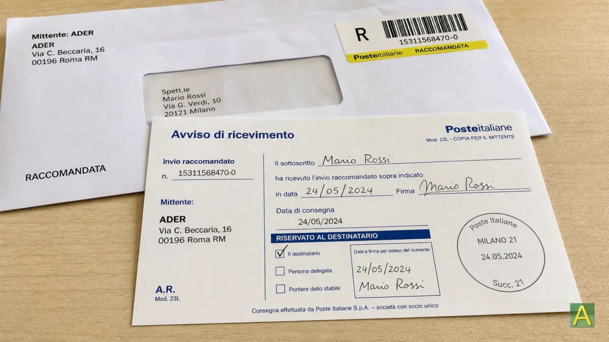 La fotocopia dell'avviso di ricevimento viene disconosciuta: nessuna querela di falso