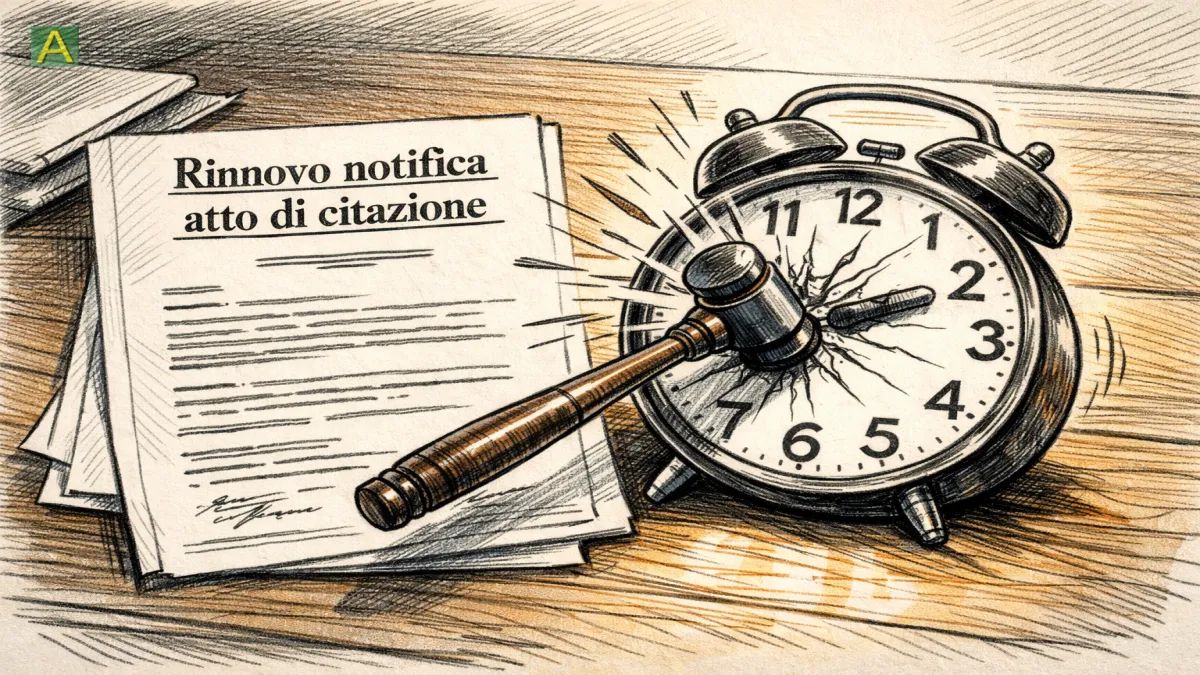 La notifica nulla non pregiudica l'interruzione della prescrizione