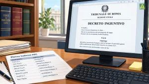 D.I. notificato ad una pec non autorizzata ma riferibile al destinatario: conseguenze