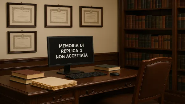 No ad una seconda memoria di replica se è fissata udienza pubblica