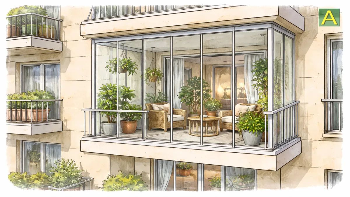 Condominio: natura delle vetrate “a pacchetto” a chiusura del balcone