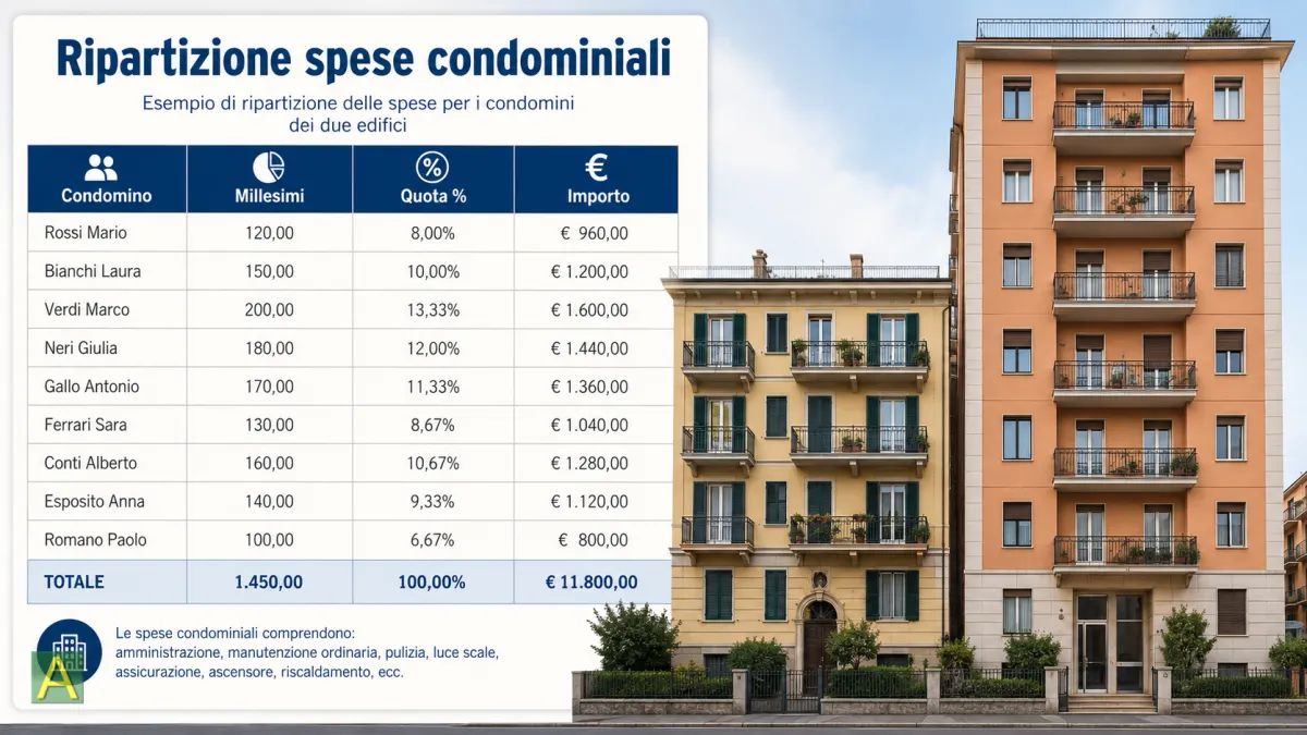 Condominio: le spese del tetto spettano solo ai condomini che ne fruiscono