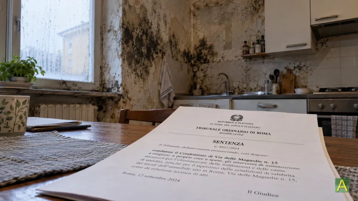 Infiltrazioni da vizi originari: il condominio risponde se non esegue la manutenzione necessaria