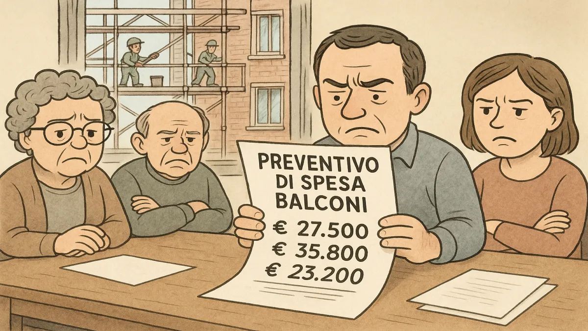 Condominio e manutenzione dei balconi: chi paga le spese?