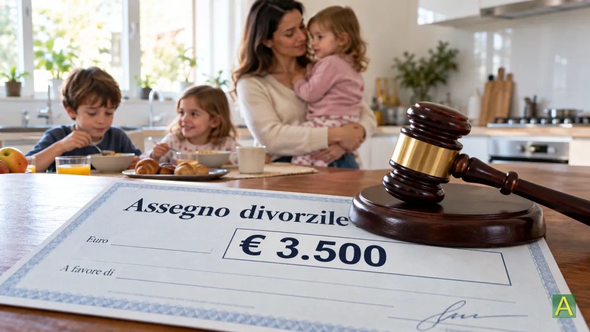 Assegno divorzile: il sacrificio professionale del coniuge si può provare con presunzioni