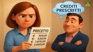 La prescrizione del credito relativo ai ratei mensili dell'assegno di mantenimento
