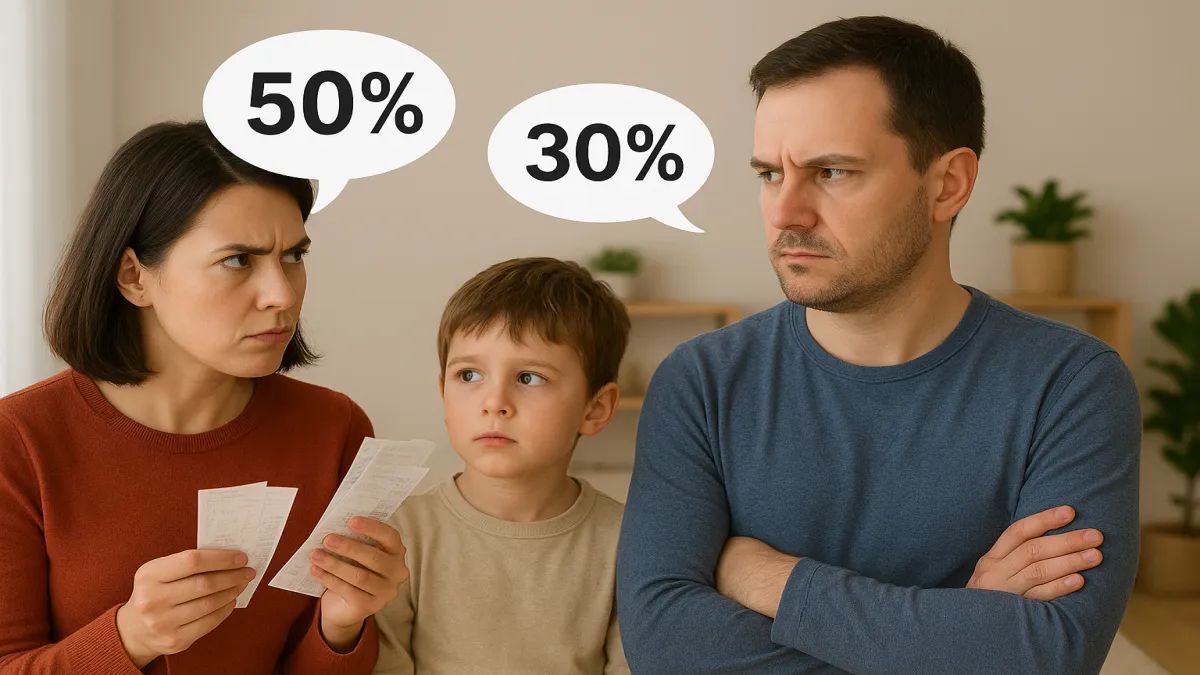 Spese straordinarie figli: stop al 50% fisso se i redditi sono sbilanciati