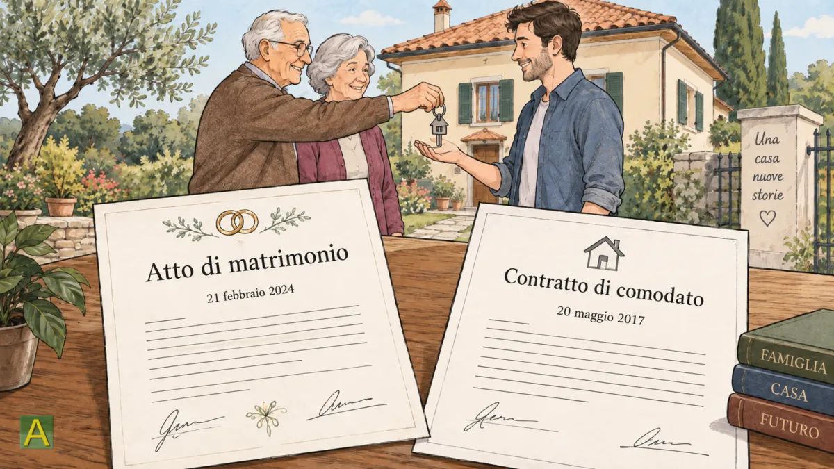 Comodato al figlio, successiva formazione della famiglia e comodato familiare