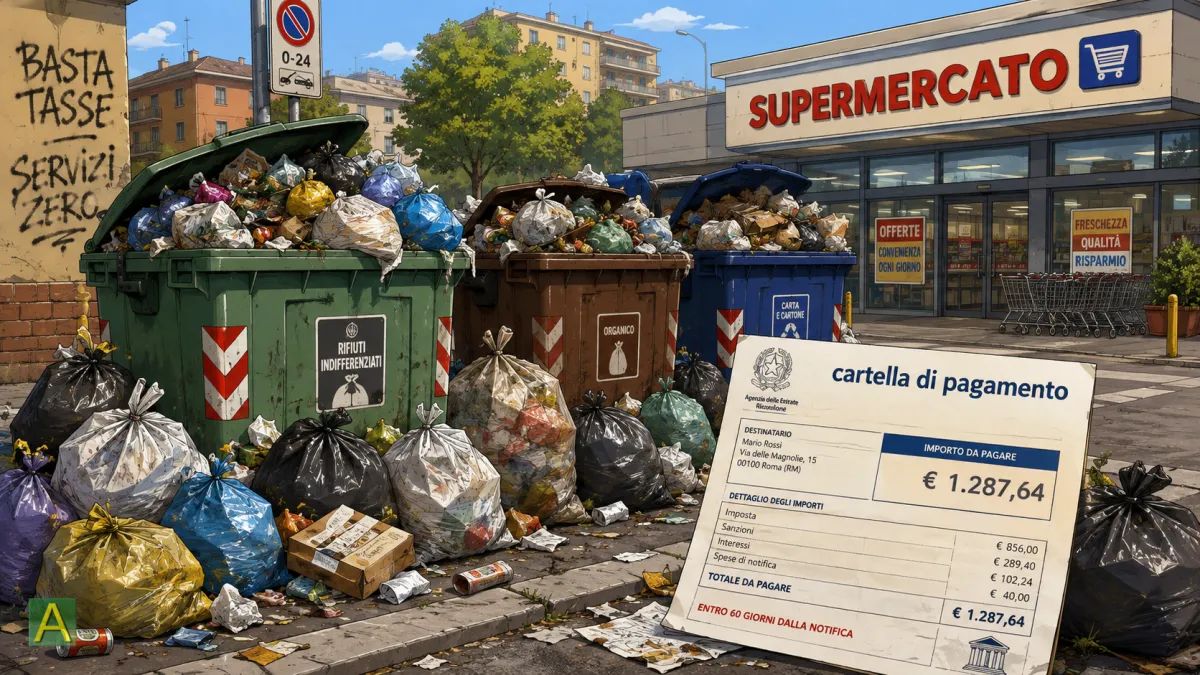 Disservizi nella raccolta rifiuti e obbligo pagamento della tassa: presupposti e onere della prova