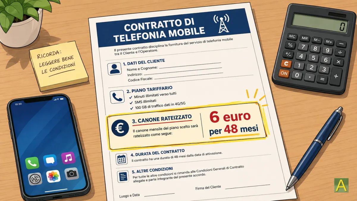 Vodafone Ready: non dovute le rate residue dopo il recesso