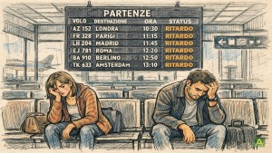 Ritardo aereo oltre le 24 ore e danno non patrimoniale: lesa la libertà di circolazione