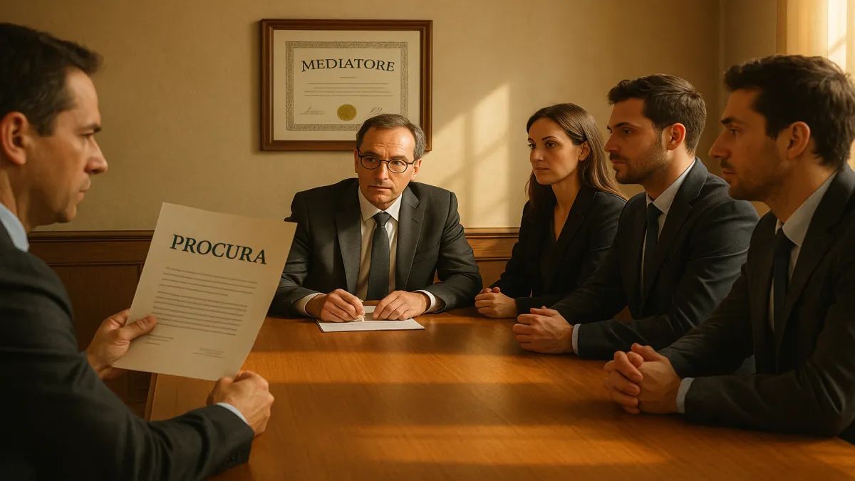 Mediazione: contenuto della procura speciale conferita al rappresentante