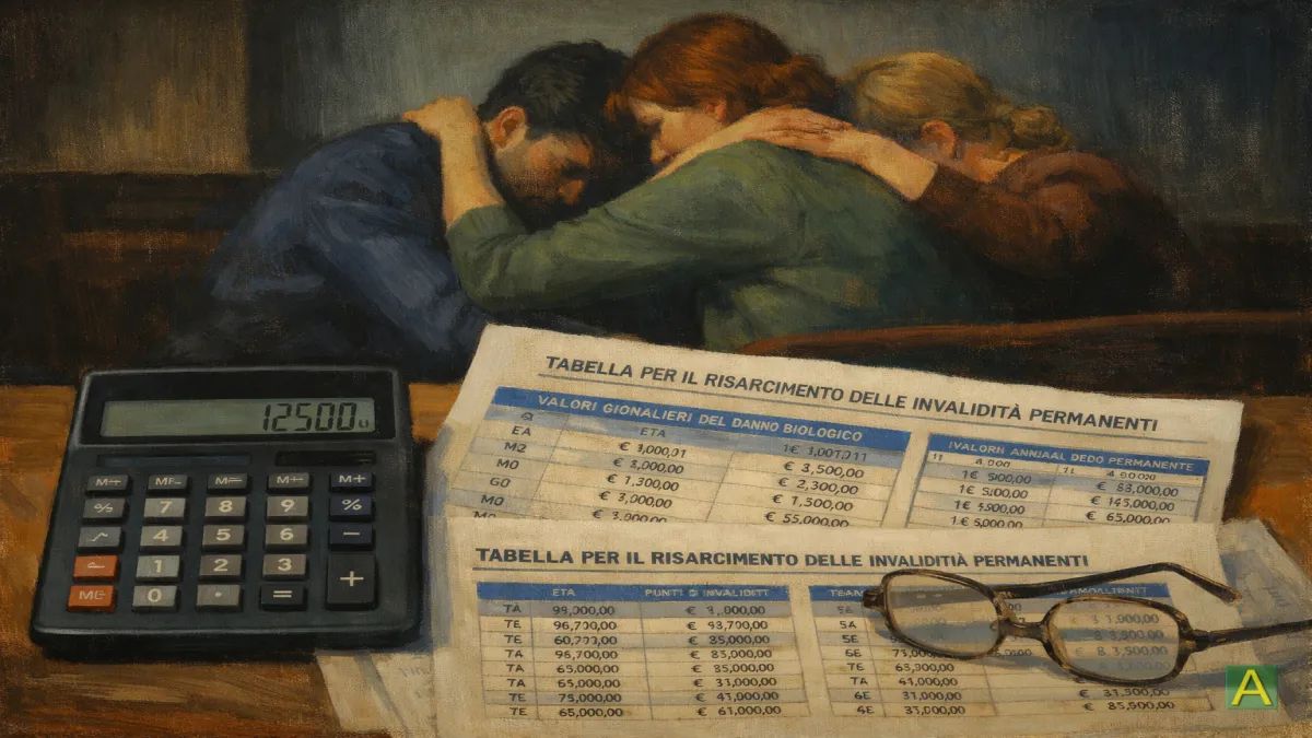 Danno biologico terminale: criteri equitativi autonomi, distinti dal danno permanente