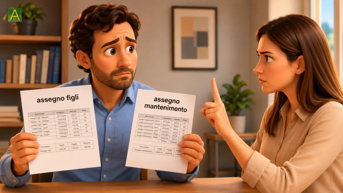 Assegno di mantenimento dei figli: vietata la compensazione con altri crediti