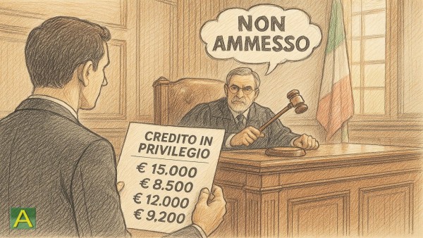 Liquidazione giudiziale: le modalità di richiesta di ammissione del credito in privilegio