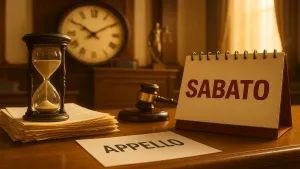 Appello scade il sabato: sì alla proroga al primo giorno non festivo